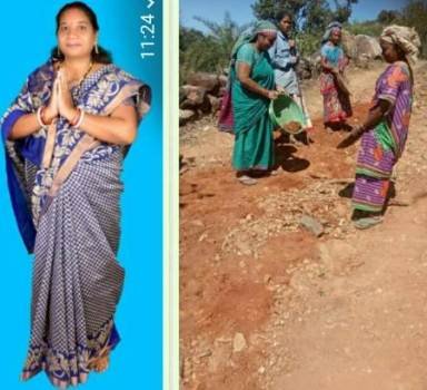 ନିଜସ୍ୱ ଅର୍ଥରେ ମରାମତି କଲେ ସରପଞ୍ଚ ଲଢ଼ୁଥିବା ପାର୍ଥୀନୀ