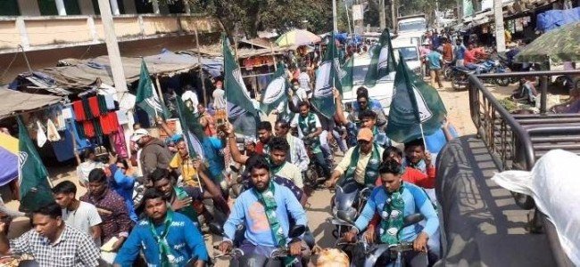 ୩ ଓ ୪ଜିଲ୍ଲା ପରିଷଦ ପ୍ରାର୍ଥୀଙ୍କ ମାରାଥନ ପ୍ରଚାର