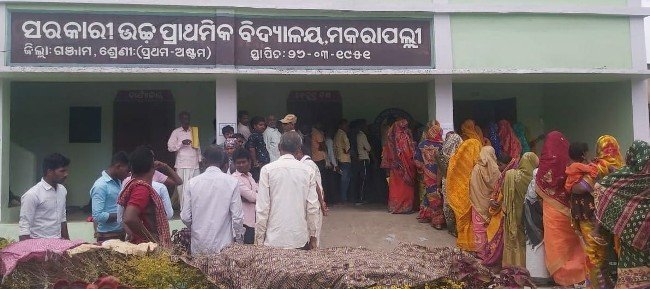 ଏକ ପିଙ୍କ ବୁଥ ସହ ୨୮୭ ବୁଥରେ ୬୪.୪୩ % ମତଦାନ