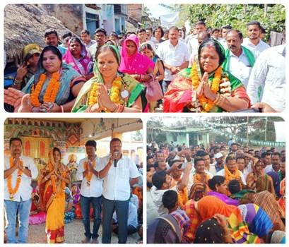 ୩୯ ଓ ୪୦ ନମ୍ବର ଜୋନରେ ପ୍ରଚାର କଲେ ବିଧାୟକ