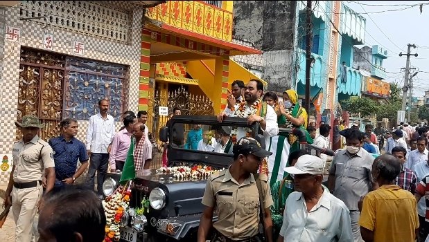 ଫୋକସ ରେ ପଞ୍ଚାୟତ : ପ୍ରାର୍ଥୀଙ୍କ ପ୍ରଚାରରେ ମନ୍ତ୍ରୀ