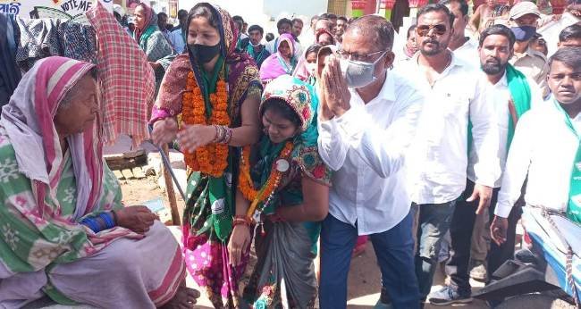 ୨୧ନଂ ଜୋନରେ ପ୍ରଚାର ମଙ୍ଗ ଧରିଲେ ଛତ୍ରପୁର ବିଧାୟକ