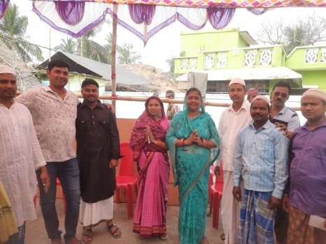ସରପଞ୍ଚ ପ୍ରାର୍ଥୀନୀଙ୍କ ପ୍ରଚାର