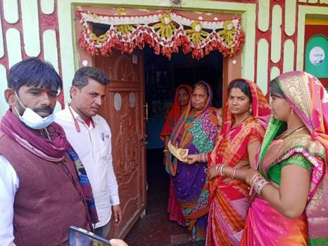 ଘରକୁ ଘର ବୁଲି ନିର୍ବାଚନ ପ୍ରଚାର ଜୋରଦାର