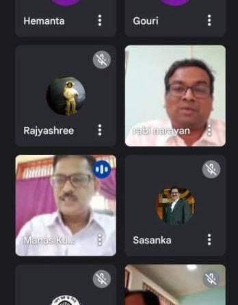 ଅନ୍‌ଲାଇନ ସ୍ତରୀୟ ସେଚତନତା ଶିବିର ଅନୁଷ୍ଠିତ