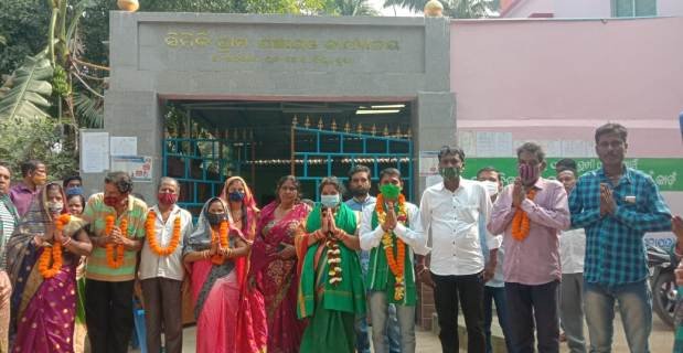 ବିଜେଡି ସମର୍ଥିତ ପ୍ରାର୍ଥୀଙ୍କ ପ୍ରଚାର