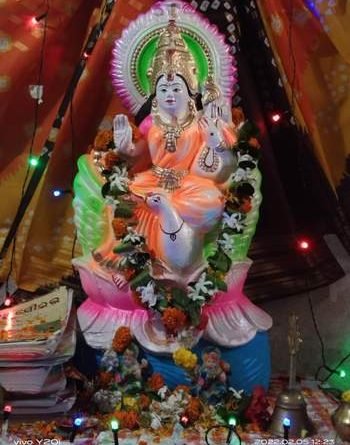 ବିଦ୍ୟାଦାତ୍ରୀ ମା ସରସ୍ୱତୀଙ୍କ ଧରାବତରଣ