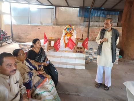 ଶ୍ରମିକନେତା ବିୟୋଗରେ ଶ୍ରଦ୍ଧାଞ୍ଜଳି ସଭା