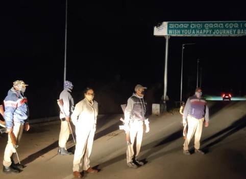 ପୋଲିସ୍ ପକ୍ଷରୁ ସୁରକ୍ଷା ବ୍ୟବସ୍ଥା କଡ଼ାକଡ଼ି