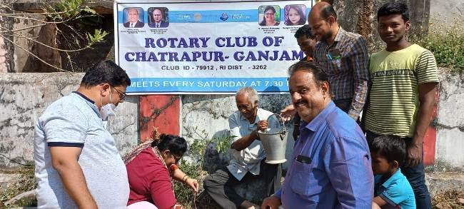 ରୋଟାରୀ ପକ୍ଷରୁ ବୃକ୍ଷ ରୋପଣ