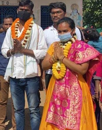 ସରପଂଚ ପ୍ରାର୍ଥିନୀ ଓ ସମିତିସଭ୍ୟ ପ୍ରାର୍ଥୀଙ୍କ ଜୋରଦାର ପ୍ରଚାର