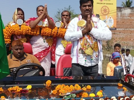 ଷ୍ଟାର ପ୍ରଚାରକଙ୍କ ସହ ସରପଞ୍ଚ ଓ ସଭ୍ୟଙ୍କ ମିଳିତ ପ୍ରଚାର