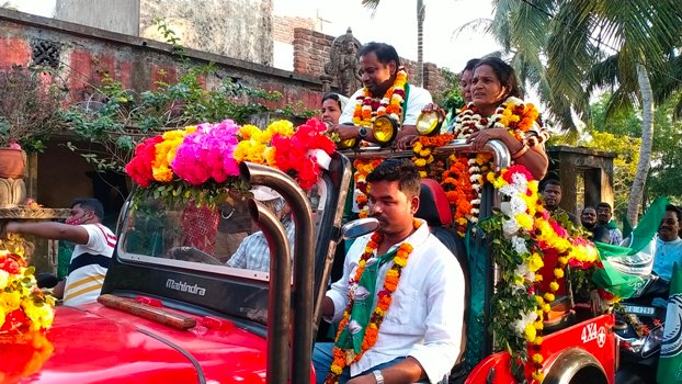 ପଞ୍ଚାୟତରେ ମନ୍ତ୍ରୀ ଓ ଜିଲ୍ଲା ପରିଷଦ ପ୍ରଥୀଙ୍କ ମାରଥନ୍ ପ୍ରଚାର