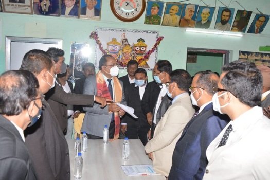 ବିଚାରପତିଙ୍କ କେନ୍ଦ୍ରାପଡା କୋର୍ଟ ପରିଦର୍ଶନ