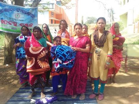 ଶୀତବସ୍ତ୍ର ବଣ୍ଟନ