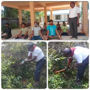 ସ୍ୱାସ୍ଥ୍ୟ ହିଁ ସମ୍ପଦ ଏବଂ ବୃକ୍ଷ ହିଁ ଜୀବନ କାର୍ଯ୍ୟକ୍ରମରେ କ୍ରୀଡା ଶିକ୍ଷକ