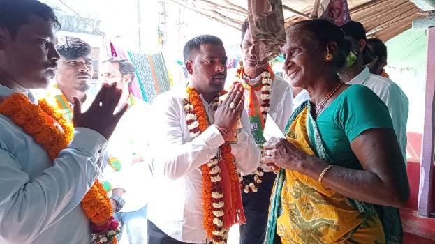 ୨୦ନଂ ଜୋନର ବିଜେପି ପ୍ରାର୍ଥୀଙ୍କ ଜୋରଦାର ପ୍ରଚାର