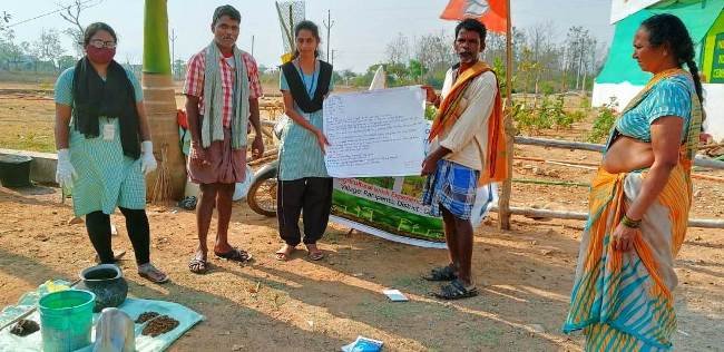 ସେଞ୍ଚୁରିଆୟାନ କୃଷି ବିଶ୍ଵ ବିଦ୍ୟାଳୟ ର ଛାତ୍ର ଛାତ୍ରୀ ଙ୍କ ସଚେତନତା ପ୍ରଦର୍ଶନ