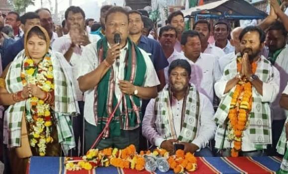 ୧୭, ୧୮ ଓ ୧୯ ୱାର୍ଡରେ ବିଧାୟକଙ୍କ ନିର୍ବାଚନ ପ୍ରଚାର