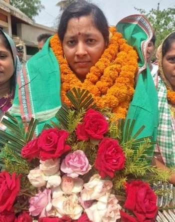 ଆମ୍ବପୁଆ ସମିତି ସଭ୍ୟା ପ୍ରମିଳା ପ୍ରଧାନ ହେଲେ ବେଲଗୁଣ୍ଠା ବ୍ଳକ୍ ଉପାଧ୍ୟକ୍ଷା