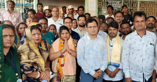 ନିର୍ଦ୍ୱନ୍ଦରେ ରାଜଲଷ୍ମୀ ହେଲେ ଭଞ୍ଜନଗର ବ୍ଲକ ଉପାଧ୍ୟକ୍ଷା