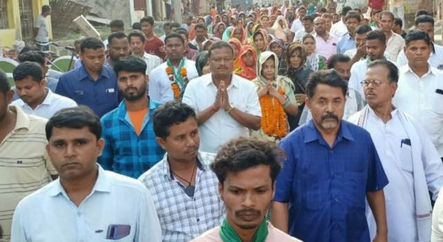 ୧୩ ଓ ୧୬ ନଂ ୱାର୍ଡରେ ବିଧାୟକଙ୍କ ନିର୍ବାଚନ ପ୍ରଚାର