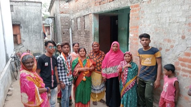 ୭ନମ୍ବର ୱାର୍ଡରେ କଂଗ୍ରେସ ପ୍ରାର୍ଥୀଙ୍କ ପ୍ରଚାର ଜୋରଦାର