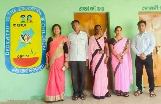 ପ୍ରକଳ୍ପ ଉଚ୍ଚ ପ୍ରାଥମିକ ବିଦ୍ୟାଳୟରେ ଲୋଗୋ ଉନ୍ମୋଚିତ
