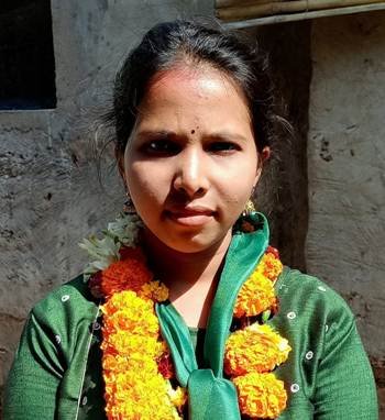ସର୍ବକନିଷ୍ଠ ସରପଞ୍ଚ ଭାବେ ନିର୍ବାଚିତ ହେଲେ ଅଙ୍କିତା
