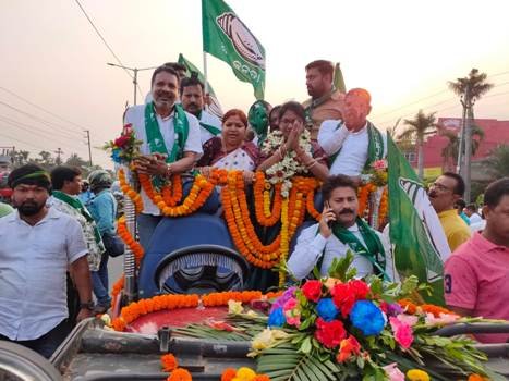 ଶେଷ ପର୍ଯ୍ୟାୟରେ ପୌର ନିର୍ବାଚନର ପ୍ରଚାର :ବାଲେଶ୍ୱର ପୌରାଞ୍ଚଳରେ ବିଜେଡିର ବାଇକ ଶୋଭାଯାତ୍ରା