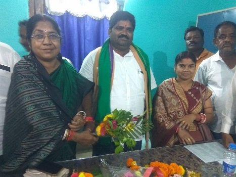 ଦାୟିତ୍ୱ ଗ୍ରହଣ କଲେ ବ୍ଲକ ଉପାଧ୍ୟକ୍ଷ ପ୍ରତାପ ମହାପାତ୍ର