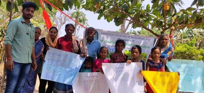 ସେଞ୍ଚୁରିଅନ୍ ବିଶ୍ୱ ବିଦ୍ୟାଳୟର ସ୍କୁଲ ଅଫ ଏଗ୍ରିକଲଚରର ଛାତ୍ରଛାତ୍ରୀଙ୍କ କୃଷି ସଚେତନତା କାର୍ଯ୍ୟକ୍ରମ 