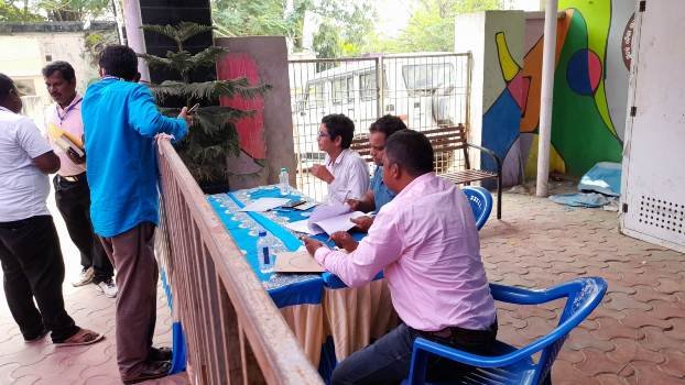 ୧୪ ଟି ୱାର୍ଡ ପାଇଁ ୨୨ ଟି ପୋଲିଂ ପାର୍ଟି : ସମସ୍ତ ପୋଲିଂ ପାର୍ଟିକୁ ଇଭିଏମ ମେସିନ ପ୍ରଦାନ