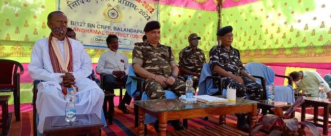 ସିଆରପିଏଫ ବାଟାଲିୟନ ପକ୍ଷରୁ ମାନବିକତା ସିଭିକ ଆକ୍ସନ କାର୍ଯ୍ୟକ୍ରମ ଆୟୋଜିତ