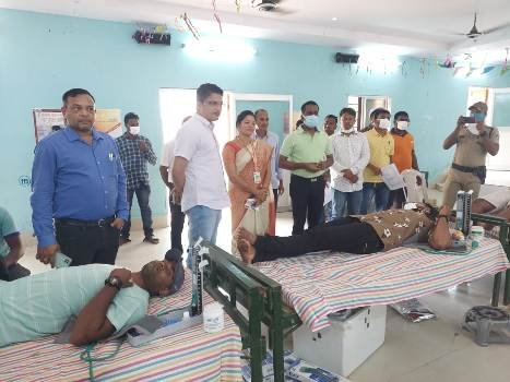 ଋକ୍ତଦାନ ଶିବିର : ୮୬ ୟୁନିଟ୍ ରକ୍ତ ସଂଗୃହିତ
