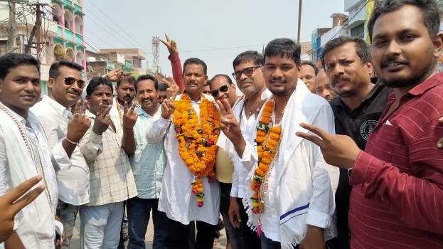 ଦିଗପହଣ୍ଡି ରେ ବିଜେଡ଼ିର ଗଡ ଭୁସୁଡ଼ିଲା ବାଚସ୍ପତି ଙ୍କ ପୁତ୍ର ବିପ୍ଳବ ଙ୍କ ଗୋଟିଚାଳନା ଫେଲ ମାରିଲା ବାଜିମାତ ମାରିଲା କଂଗ୍ରେସ