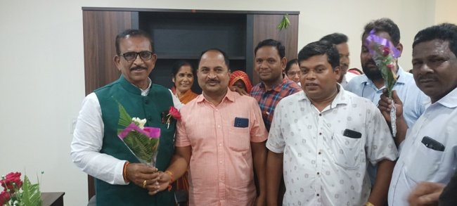 ଅଧ୍ୟକ୍ଷ ଭାବେ ଦାୟିତ୍ବ ଗ୍ରହଣ କଲେ ସୁବାଷ ଚନ୍ଦ୍ର ପୋଲେଇ