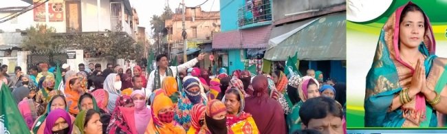 କେନ୍ଦ୍ରାପଡା ପୈାରାଞ୍ଚଳର ୧୫ନମ୍ବର ୱାର୍ଡରେ ହବିବାଙ୍କ ନିର୍ବାଚନୀ ପ୍ରଚାର