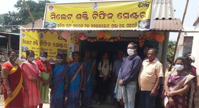 ଜିଲ୍ଲାରେ ଖୋଲିଲା ମିଲେଟ ଶକ୍ତି ଟିଫିନ୍ ସେଣ୍ଟର