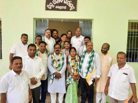 ଜିଲା ପରିଷଦ ସଭାପତି ନିର୍ବାଚନ ନିଦ୍ୱର୍ନ୍ଦରେ ବିଜୟୀ ହେଲେ ଗୀତାଞ୍ଜଳି