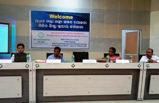 ପ୍ରଧାନମନ୍ତ୍ରୀ ମତ୍ସ୍ୟ ସମ୍ପଦ ଯୋଜନା ସମ୍ପର୍କିତ ମିଳିତ ଜିଲ୍ଲାସ୍ତରୀୟ କର୍ମଶାଳା