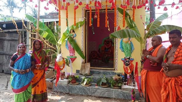 ଶାସଙ୍ଗରେ ମା ମଙ୍ଗଳା ମନ୍ଦିରର ପ୍ରତିଷ୍ଠା ଉତ୍ସବ