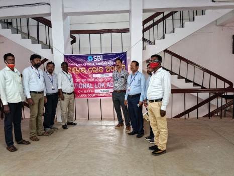 କୋର୍ଟରେ ରାଷ୍ଟ୍ରୀୟ ଲୋକ ଅଦାଲତ : ୬୪,୨୩,୧୬୬ ଟଙ୍କା ଜୋରିମାନା ଆଦାୟ