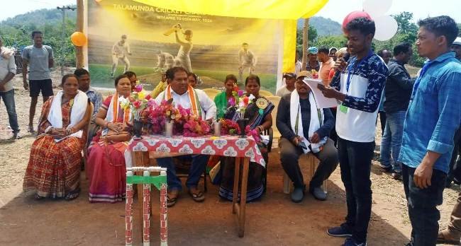 ତାଳମୁଣ୍ଡା ଗ୍ରାମରେ କ୍ରିକେଟ ଟୁର୍ଣ୍ଣାମେଣ୍ଟ ଉଦ୍ଘାଟିତ