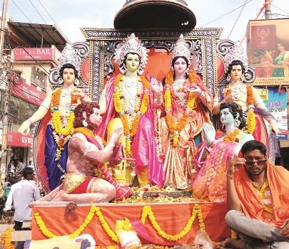 ରାମନବମୀ ଓ ହନୁମାନ ଜୟନ୍ତୀରେ ଉତ୍ସବ ମୁଖର ବାଲେଶ୍ୱର