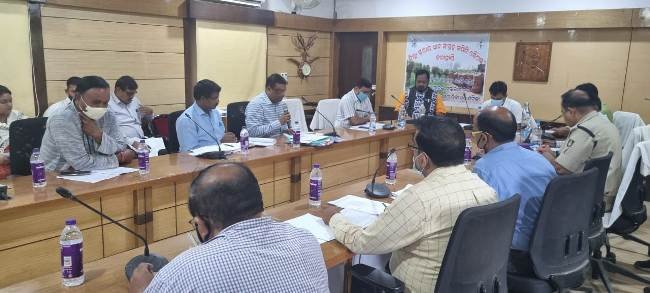 ରବି ଋତୁ ପାଇଁ ଜିଲ୍ଲା ସ୍ତରୀୟ ଧାନ ସଂଗ୍ରହଣ କମିଟି ବୈଠକ