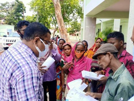 ଭୁମି ଅଧିକାର ପ୍ରମାଣପତ୍ର ପାଇଥିବା ହିତାଧିକାରୀ ମାନଙ୍କୁ ପକ୍କା ଘର ପ୍ରଦାନ କରିବା ନିମନ୍ତେ ଦାବି