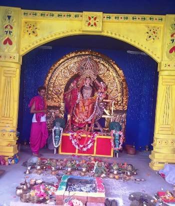 ୪ତମ ବାସନ୍ତି ଦୁର୍ଗାପୂଜା ଅନୁଷ୍ଠିତ