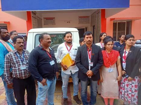 ବେଆଇନ ଇଟା ଭାଟି ବିରୋଧରେ କଡ଼ା କାର୍ଯ୍ୟାନଷ୍ଠାନ ପାଇଁ ସାନଖେମୁଣ୍ଡି ତହସିଲଦାର ଙ୍କୁ ସ୍ମାରକପତ୍ର