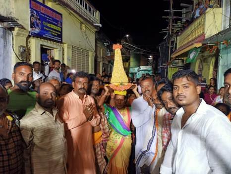 ରାମାୟାଣାମ୍ମାଙ୍କ ଠାକୁରାଣୀ ଯାତ୍ରା ଉପଲକ୍ଷେ ଶୁଭ ଖୁଣ୍ଟି ସ୍ଥାପନ